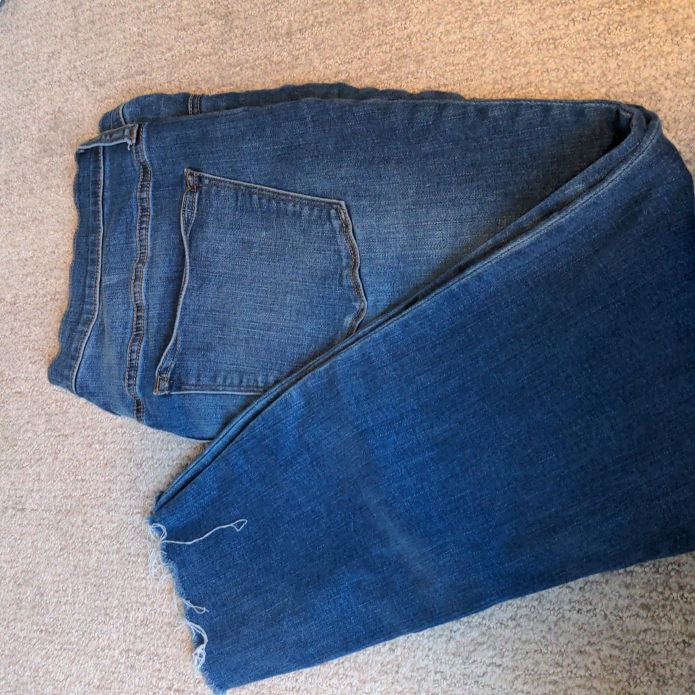 J. Crew Factory 9 inch high rise skinny jean